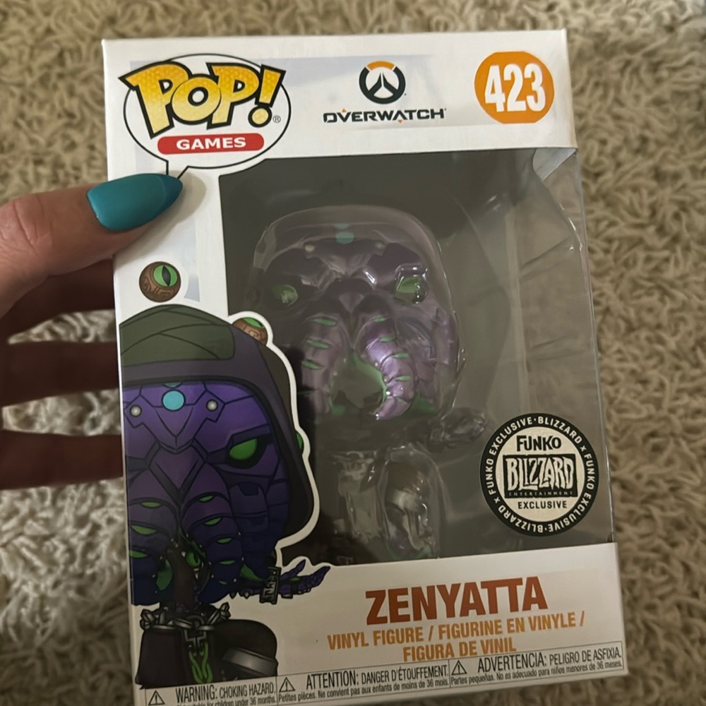 Zenyatta cultist overwatch funko blizzard exclusive pop